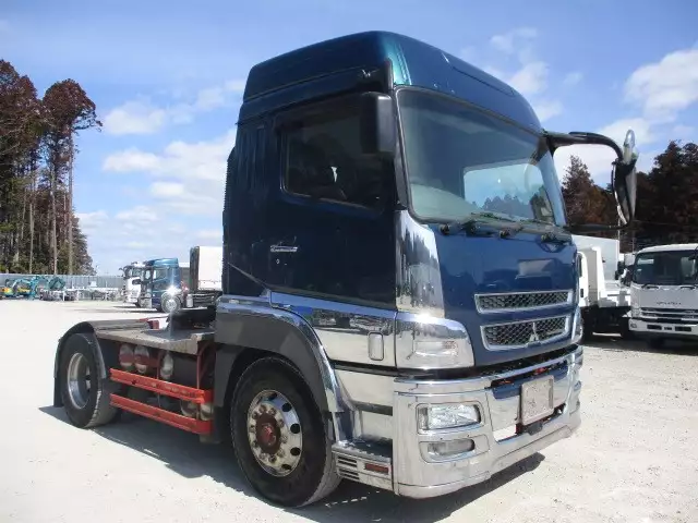 平成25年10月中古大型トラクタヘッド三菱ふそうスーパーグレートの画像3