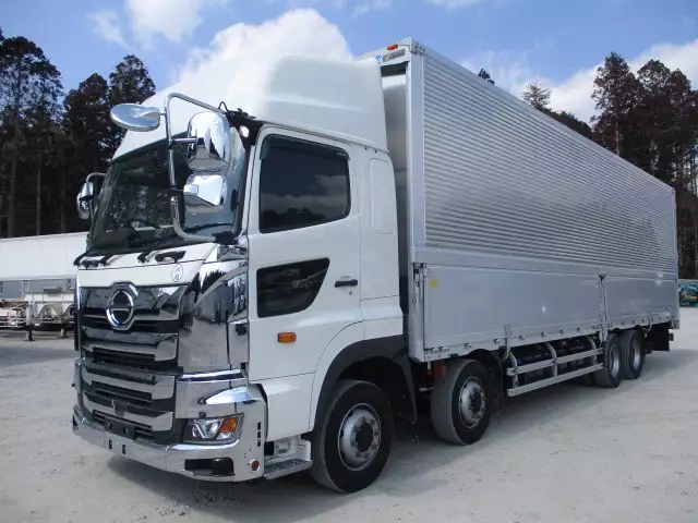 令和03年03月中古大型アルミバン・ウィング日野プロフィアの画像1