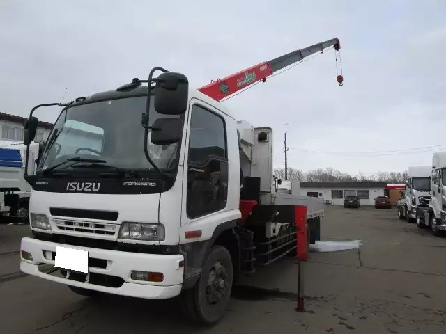 平成19年04月中古中型クレーン付いすゞフォワードの画像6