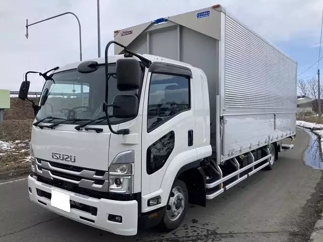 令和02年12月中古中型アルミバン・ウィングいすゞいすゞの画像1