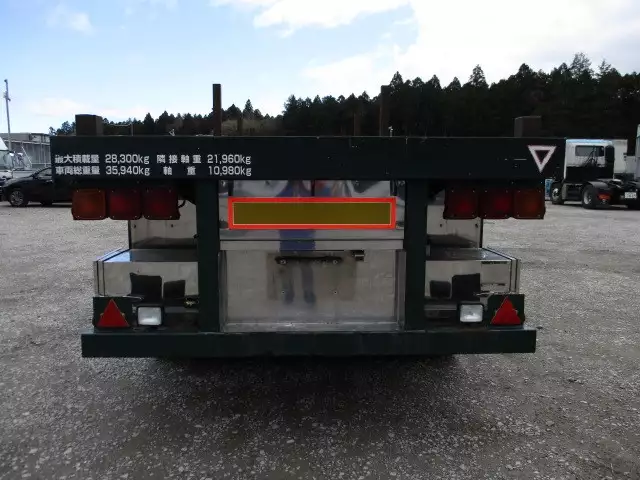 平成18年03月中古その他アオリ付トレーラー・フラットトレーラー東急東急の画像6