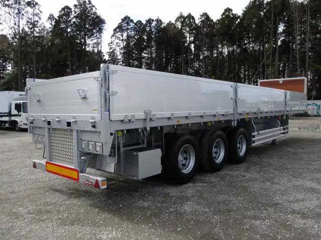 令和04年03月中古その他アオリ付トレーラー・フラットトレーラー日本フルハーフフルハーフの画像4