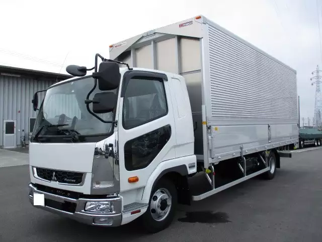 令和03年11月中古中型アルミバン・ウィング三菱ふそうファイターの画像1