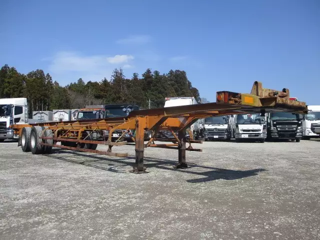 平成03年11月中古その他コンテナシャーシー日本フルハーフフルハーフの画像3