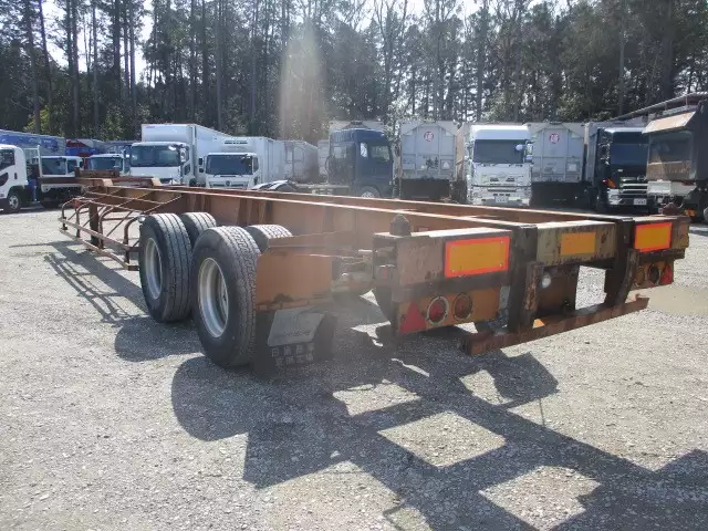 平成03年11月中古その他コンテナシャーシー日本フルハーフフルハーフの画像7