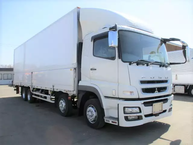 平成29年05月中古大型アルミバン・ウィング三菱ふそうスーパーグレートの画像3