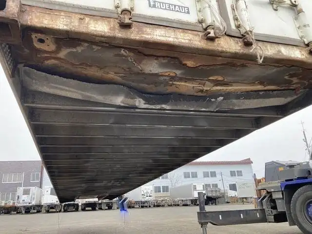 40FT冷凍コンテナ T型キーストン ラッシング2段の画像3