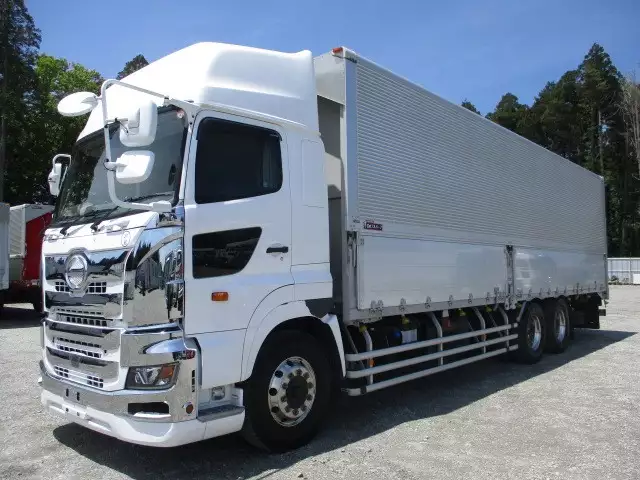 令和01年/平成31年03月中古大型アルミバン・ウィング日野プロフィアの画像1