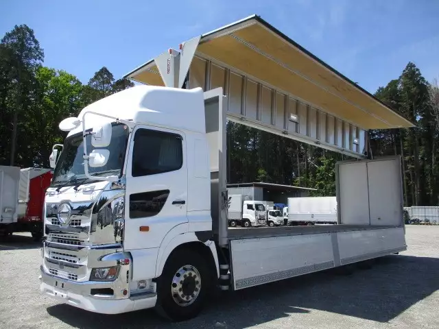 令和01年/平成31年03月中古大型アルミバン・ウィング日野プロフィアの画像32