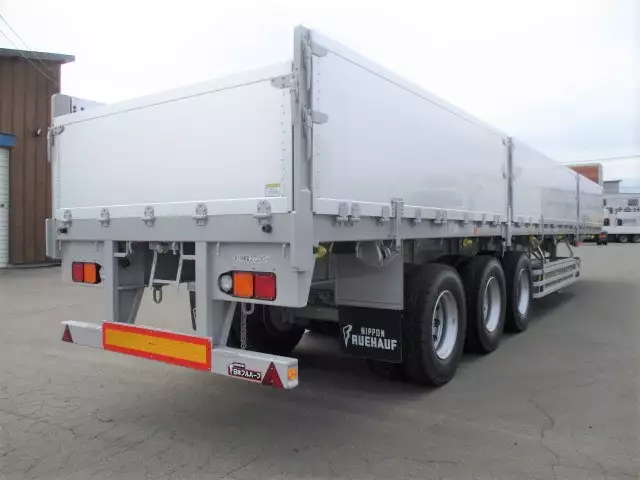 中古その他アオリ付トレーラー・フラットトレーラー日本フルハーフフルハーフの画像5