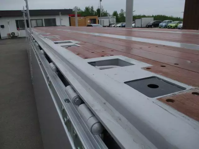 中古その他アオリ付トレーラー・フラットトレーラー日本フルハーフフルハーフの画像25