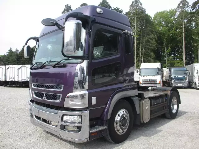 平成20年04月中古大型トラクタヘッド三菱ふそうスーパーグレートの画像1