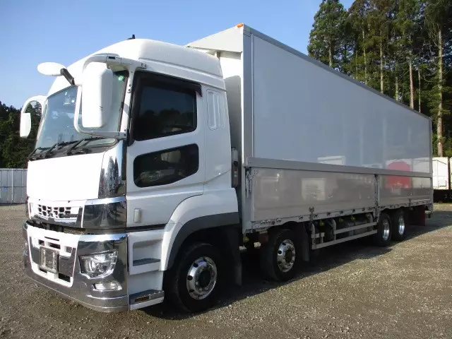 平成30年05月中古大型アルミバン・ウィング三菱ふそうスーパーグレートの画像1