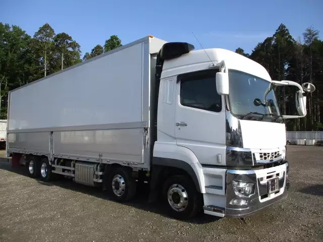 平成30年05月中古大型アルミバン・ウィング三菱ふそうスーパーグレートの画像3