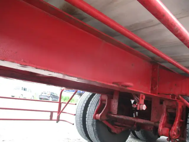 ナンバー付 平成19年 40FT2軸冷凍コンテナシャシSET キーストン ジョロダー4列 リーフサス 横ドア 積載24,000㎏ 第五輪荷重9,000㎏以上の画像18