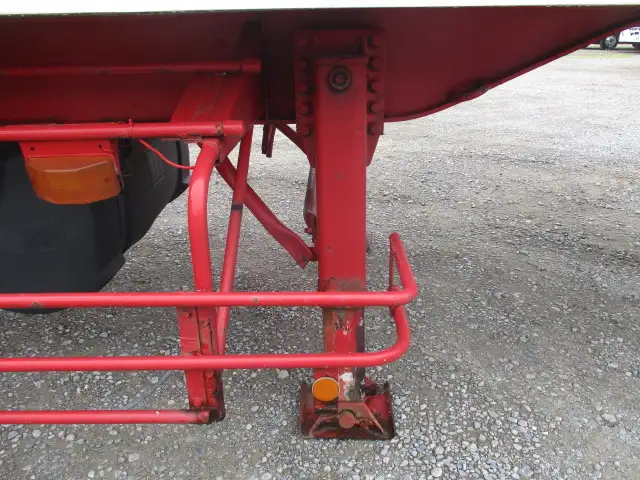 ナンバー付 平成19年 40FT2軸冷凍コンテナシャシSET キーストン ジョロダー4列 リーフサス 横ドア 積載24,000㎏ 第五輪荷重9,000㎏以上の画像20