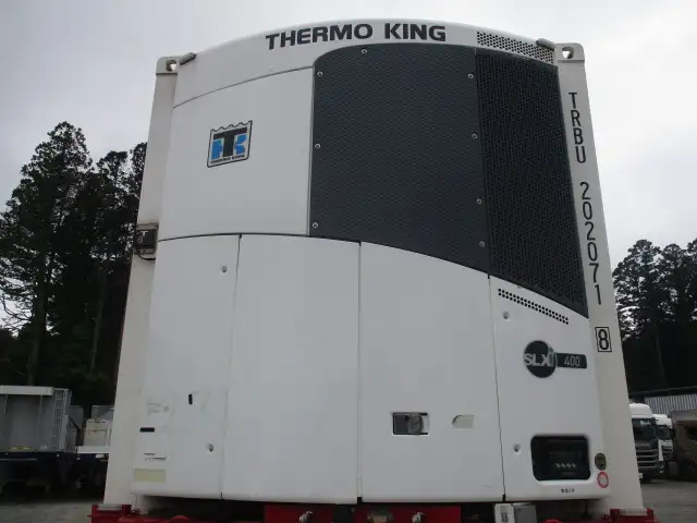 ナンバー付 平成19年 40FT2軸冷凍コンテナシャシSET キーストン ジョロダー4列 リーフサス 横ドア 積載24,000㎏ 第五輪荷重9,000㎏以上の画像39