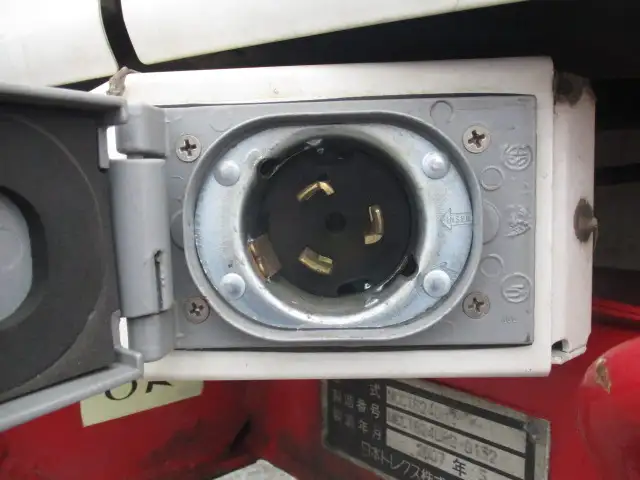 ナンバー付 平成19年 40FT2軸冷凍コンテナシャシSET キーストン ジョロダー4列 リーフサス 横ドア 積載24,000㎏ 第五輪荷重9,000㎏以上の画像44