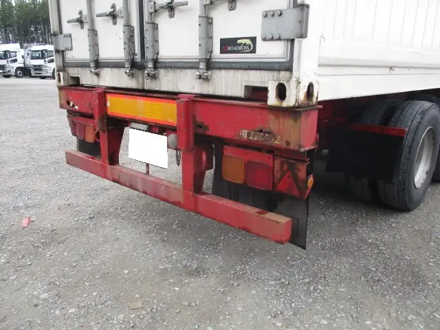 ナンバー付 平成19年 40FT2軸冷凍コンテナシャシSET キーストン ジョロダー4列 リーフサス 横ドア 積載24,000㎏ 第五輪荷重9,000㎏以上の画像45