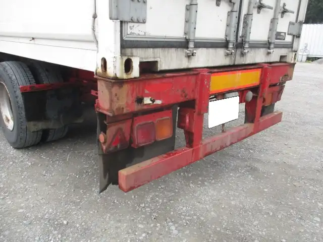 ナンバー付 平成19年 40FT2軸冷凍コンテナシャシSET キーストン ジョロダー4列 リーフサス 横ドア 積載24,000㎏ 第五輪荷重9,000㎏以上の画像48