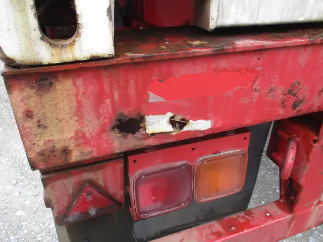 ナンバー付 平成19年 40FT2軸冷凍コンテナシャシSET キーストン ジョロダー4列 リーフサス 横ドア 積載24,000㎏ 第五輪荷重9,000㎏以上の画像50