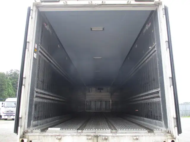 ナンバー付 平成19年 40FT2軸冷凍コンテナシャシSET キーストン ジョロダー4列 リーフサス 横ドア 積載24,000㎏ 第五輪荷重9,000㎏以上の画像53