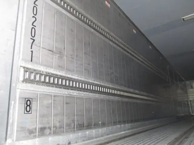 ナンバー付 平成19年 40FT2軸冷凍コンテナシャシSET キーストン ジョロダー4列 リーフサス 横ドア 積載24,000㎏ 第五輪荷重9,000㎏以上の画像54