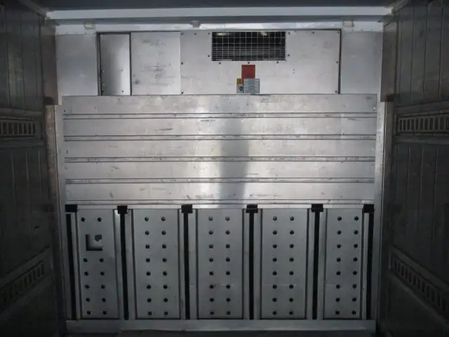 ナンバー付 平成19年 40FT2軸冷凍コンテナシャシSET キーストン ジョロダー4列 リーフサス 横ドア 積載24,000㎏ 第五輪荷重9,000㎏以上の画像58