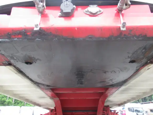 ナンバー付 平成19年 40FT2軸冷凍コンテナシャシSET キーストン ジョロダー4列 リーフサス 横ドア 積載24,000㎏ 第五輪荷重9,000㎏以上の画像10