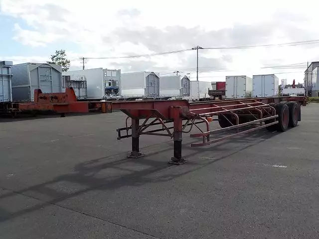 平成02年09月中古その他コンテナシャーシー日本フルハーフフルハーフの画像1