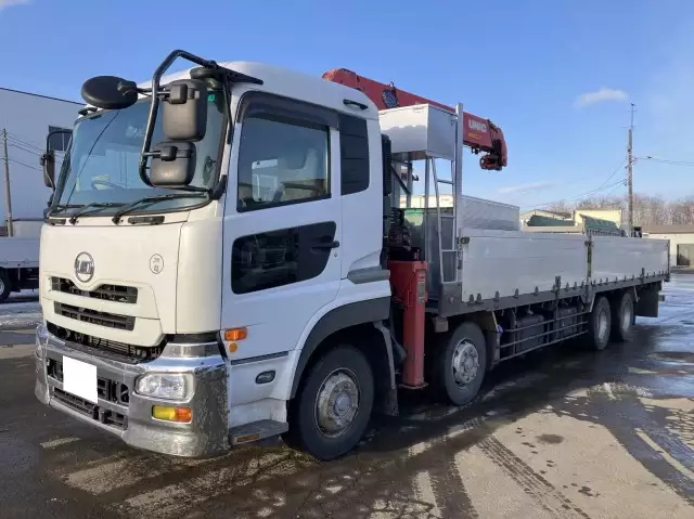 平成26年03月中古大型クレーン付日産UDクオンの画像1