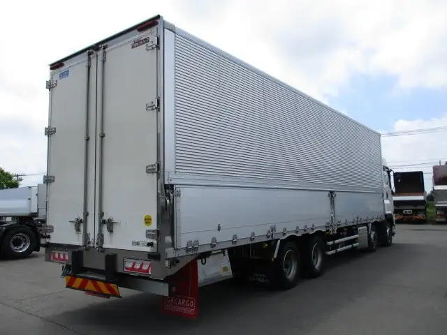 H31年 いすゞ 4軸低床ウィング エアサス 積載:13800㎏ 距離:33.7万㎞ 380馬力 MT7速の画像5