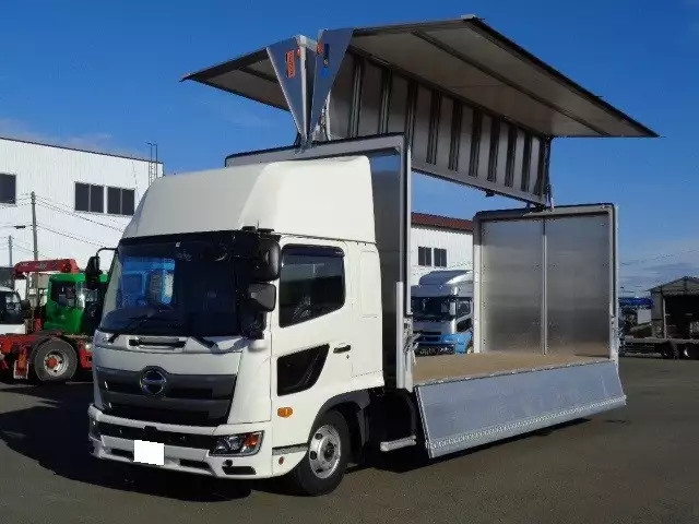 令和03年12月中古中型アルミバン・ウィング日野レンジャーの画像9