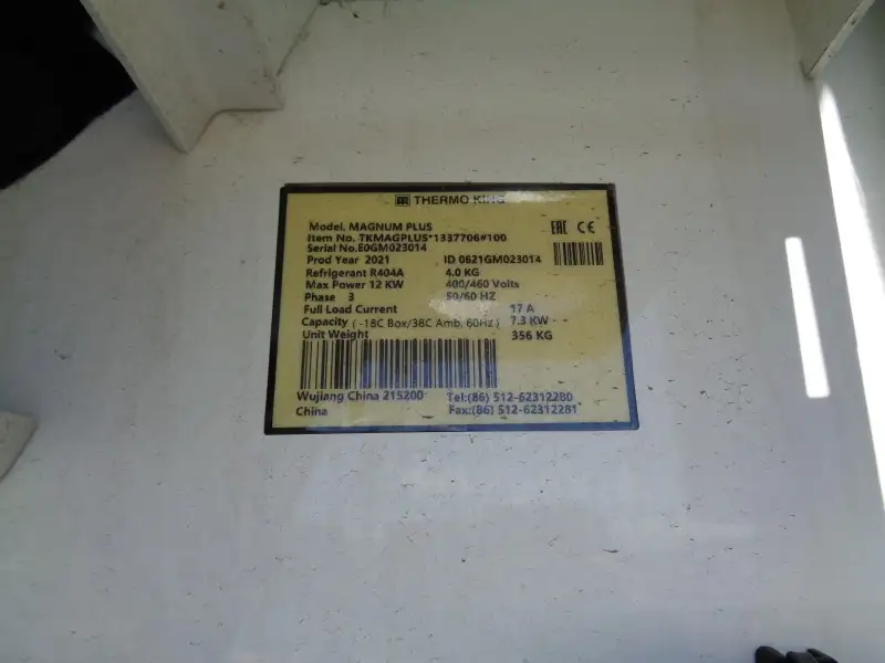 H18年　トレクス　40FT2軸冷凍コンテナシャシSET　積載：24000㎏　リーフサス　　の画像40