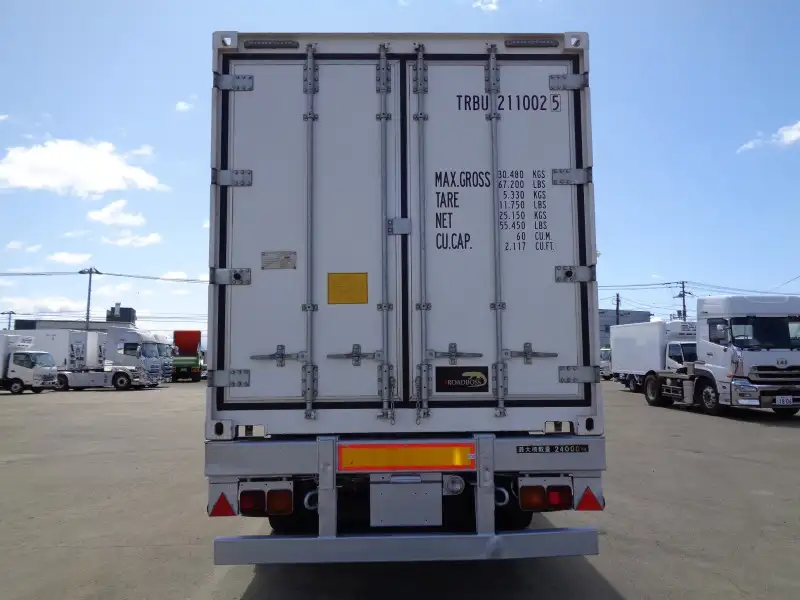 H18年　トレクス　40FT2軸冷凍コンテナシャシSET　積載：24000㎏　リーフサス　　の画像6