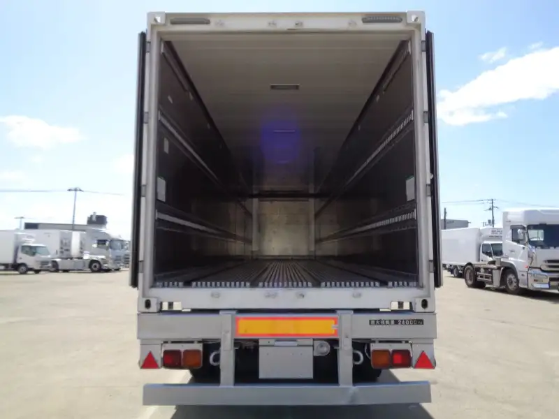 H18年　トレクス　40FT2軸冷凍コンテナシャシSET　積載：24000㎏　リーフサス　　の画像9