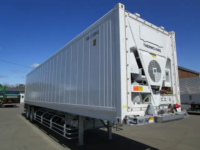 H18年　トレクス　40FT2軸冷凍コンテナシャシSET　積載：24000㎏　リーフサス　　の画像3