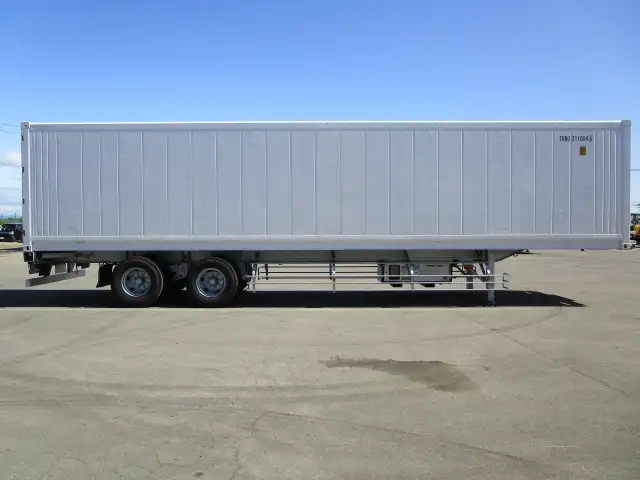 H18年　トレクス　40FT2軸冷凍コンテナシャシSET　積載：24000㎏　リーフサス　　の画像4