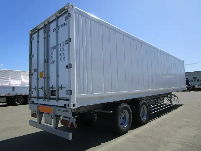 H18年　トレクス　40FT2軸冷凍コンテナシャシSET　積載：24000㎏　リーフサス　　の画像5