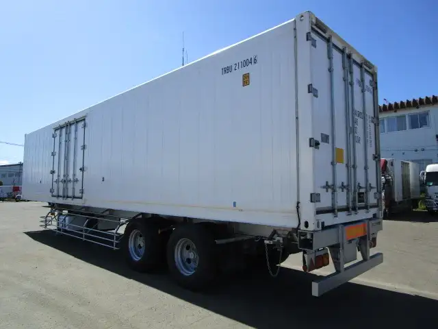 H18年　トレクス　40FT2軸冷凍コンテナシャシSET　積載：24000㎏　リーフサス　　の画像7