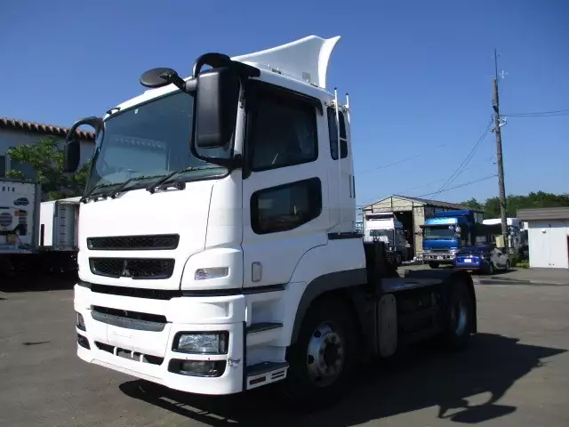 平成22年05月中古大型トラクタヘッド三菱ふそうスーパーグレートの画像1