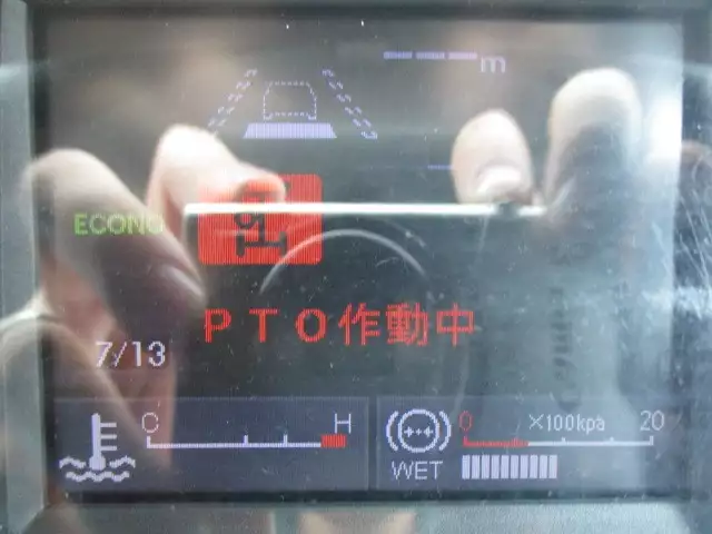 平成30年11月中古大型トラクタヘッドいすゞギガの画像8