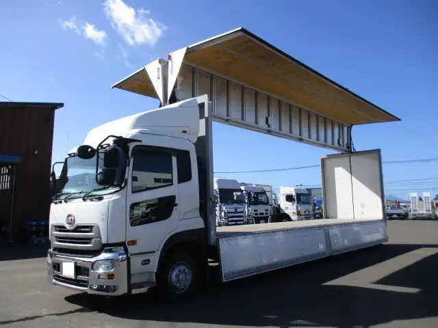 (車輛仕上げ中)【車検令和4年11月21日迄】平成29年 UD4軸アルミウィング 積載:13,900㎏ 距離:38万㎞ MT7 の画像34