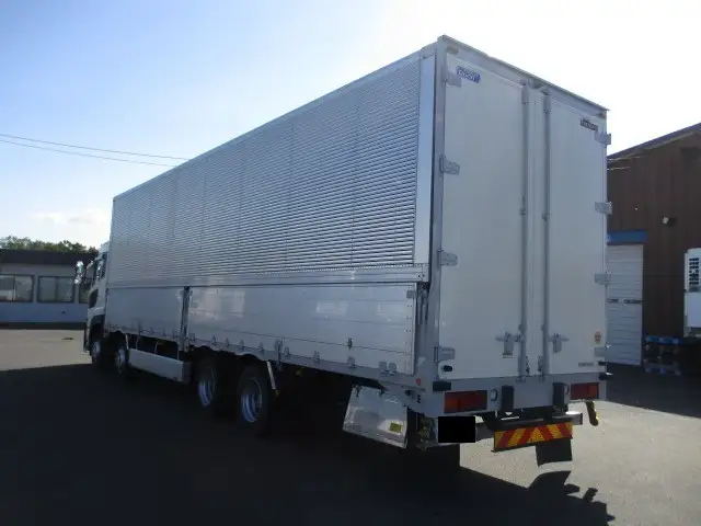 (車輛仕上げ中)【車検令和4年11月21日迄】平成29年 UD4軸アルミウィング 積載:13,900㎏ 距離:38万㎞ MT7 の画像7