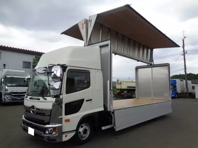 令和05年05月中古中型アルミバン・ウィング日野レンジャーの画像9