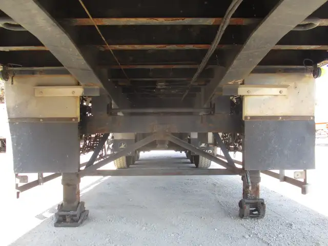 車検付(R8.4)平成29年 東邦 12m3軸フラットトレーラー スーパーシングル エアサス リフトアクスル後軸残し 積載:28500㎏ 第五輪荷重:10,720㎏以上 の画像12