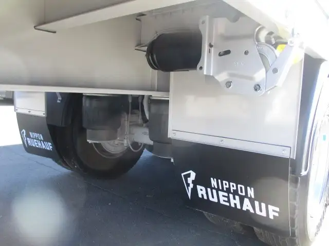 14m3軸ウイングトレーラー ダブルタイヤ リフトアクスル中軸残し 積載26,100kg 第五輪荷重11,130kg以上の画像23