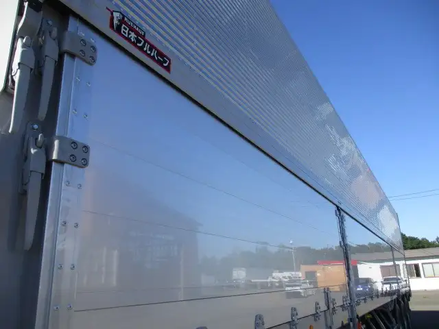 14m3軸ウイングトレーラー ダブルタイヤ リフトアクスル中軸残し 積載26,100kg 第五輪荷重11,130kg以上の画像33