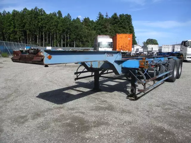 平成02年08月中古その他コンテナシャーシー日本フルハーフフルハーフの画像1