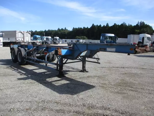 平成02年08月中古その他コンテナシャーシー日本フルハーフフルハーフの画像3